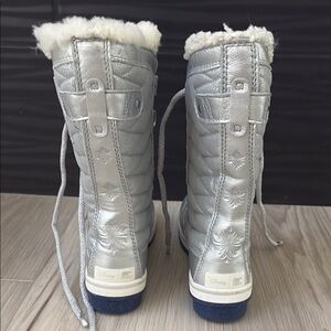 Sorel Silver Winter Rain/Snow Boots Princess Elsa